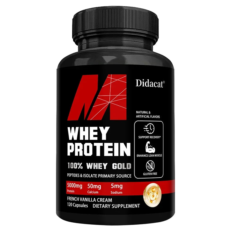 Whey Protein Capsules - Convenient Protein On The Go