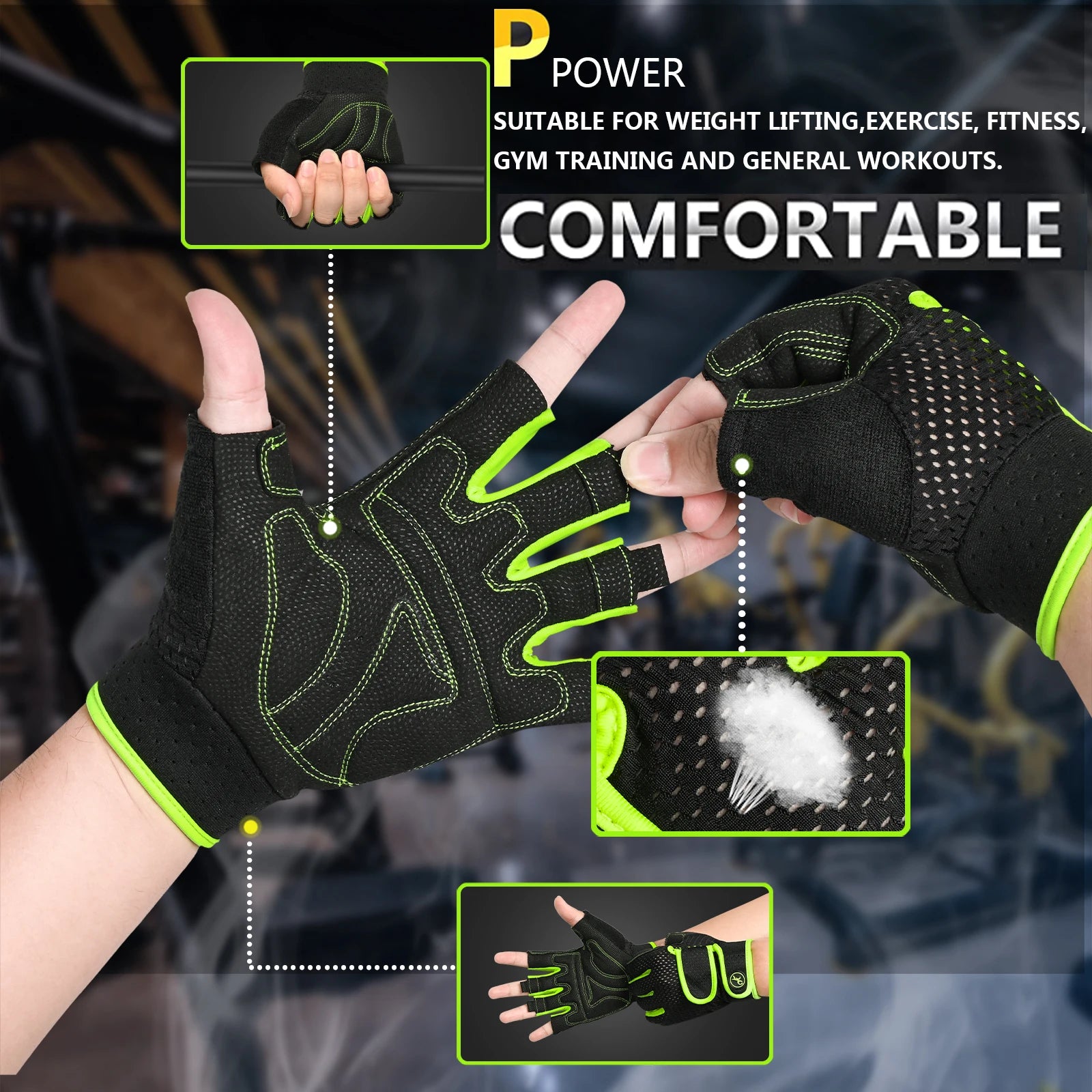 Premium Gym Gloves - Protect Your Hands, Maximize Your Grip