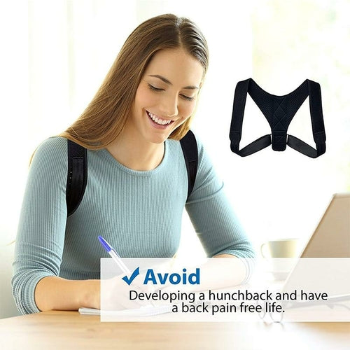 Adjustable Back Posture Corrector - Improve Posture & Reduce Pain