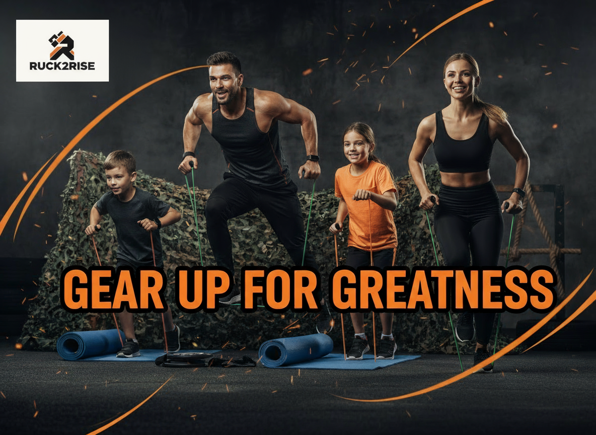 Ruck2Rise banner with logo in top left