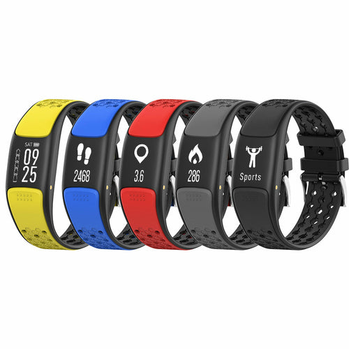 Smart Fitness Tracker Watch - Waterproof Multi-Sport GPS Monitor