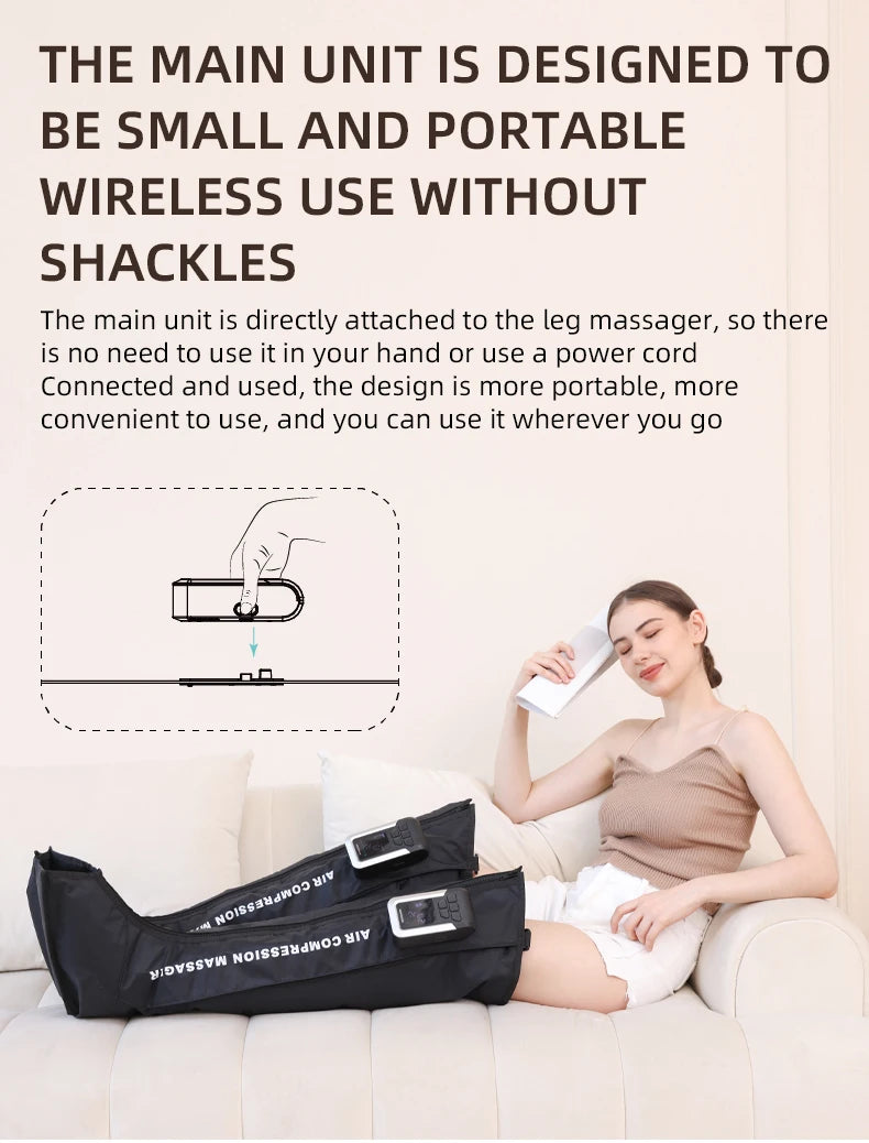 Professional Air Compression System - Elite Recovery at Home