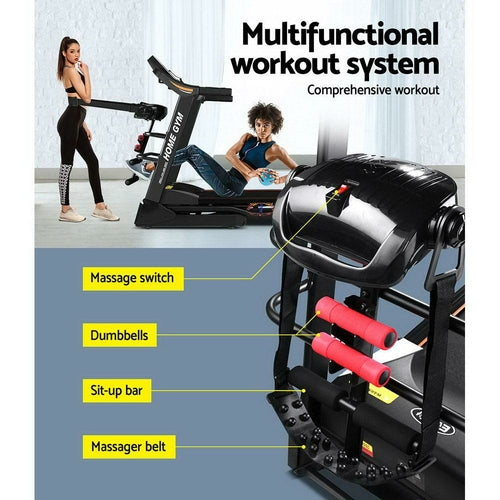 Everfit Treadmill Electric Home Gym Fitness Exercise Machine