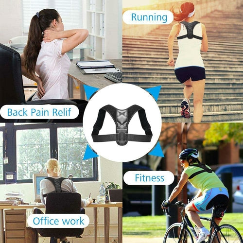 Adjustable Back Posture Corrector - Improve Posture & Reduce Pain